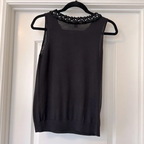 Ann Taylor Merino Wool Sleeveless Sweater - Picture 3 of 11